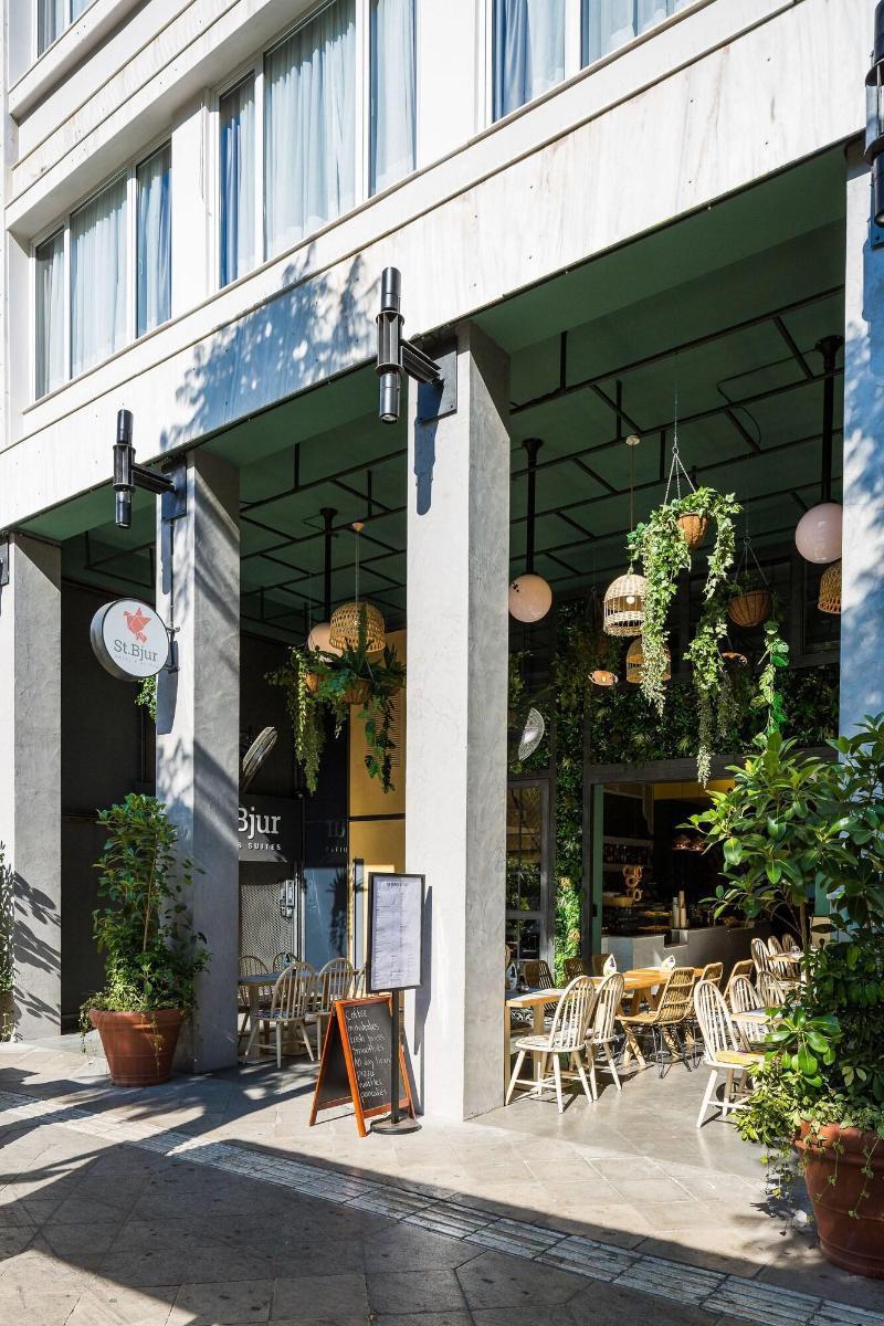 St. Bjur Suites Athene Buitenkant foto